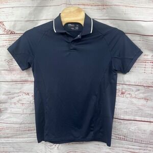 RLX Ralph Lauren‎ Mens Polo Shirt Size Medium Short Sleeve Performance Golf